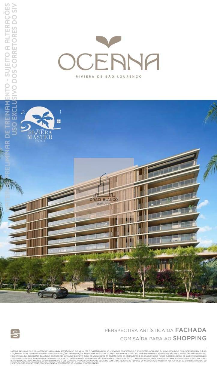 Lançamento em Riviera de São Lourenço, apartamentos com 3 quartos, lazer completo - Graziella Blanco Imóveis