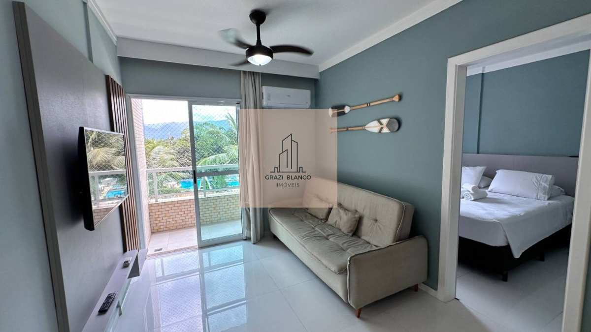 Apartamento à venda com 1 quarto, 38m² - Riviera,Bertioga