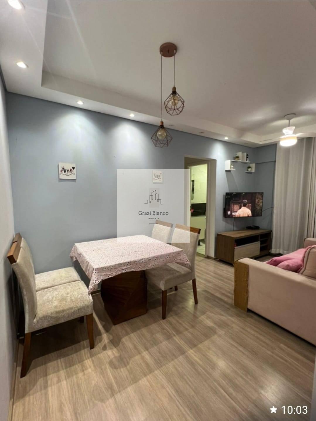 Apartamento à venda com 2 quartos, 50m² - Edifício Villa Espanha,Sorocaba