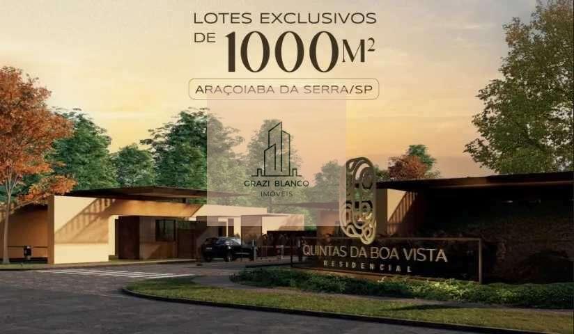 Terreno em Condomínio à venda, 1000m² - Centro,Araçoiaba da Serra